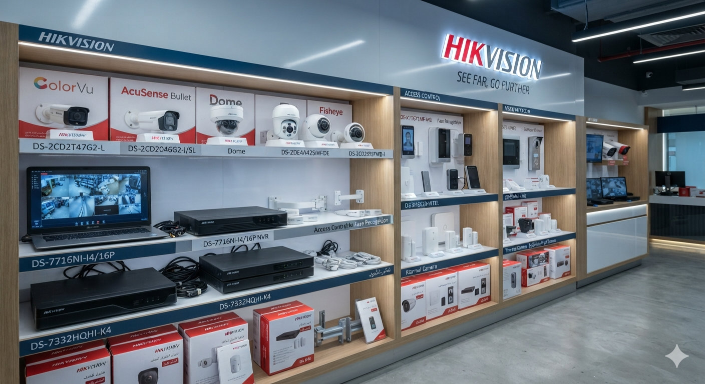 40works IT - حزم خدمات متكاملة لأنظمة مراقبة Hikvision و Ezviz احترافية